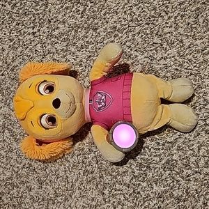 Paw Patrol Snuggle up Skye plush with flashlight and sounds